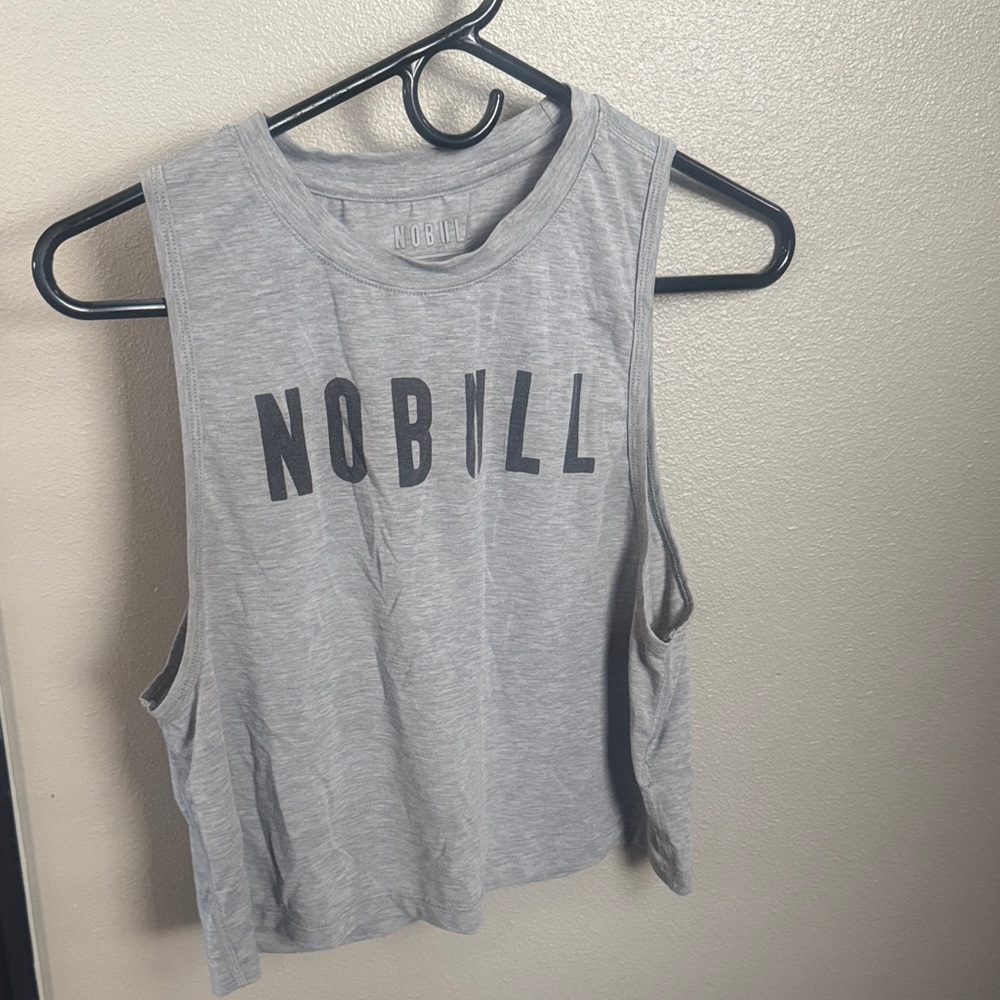 NOBULL Gray Women's Tank Top Small